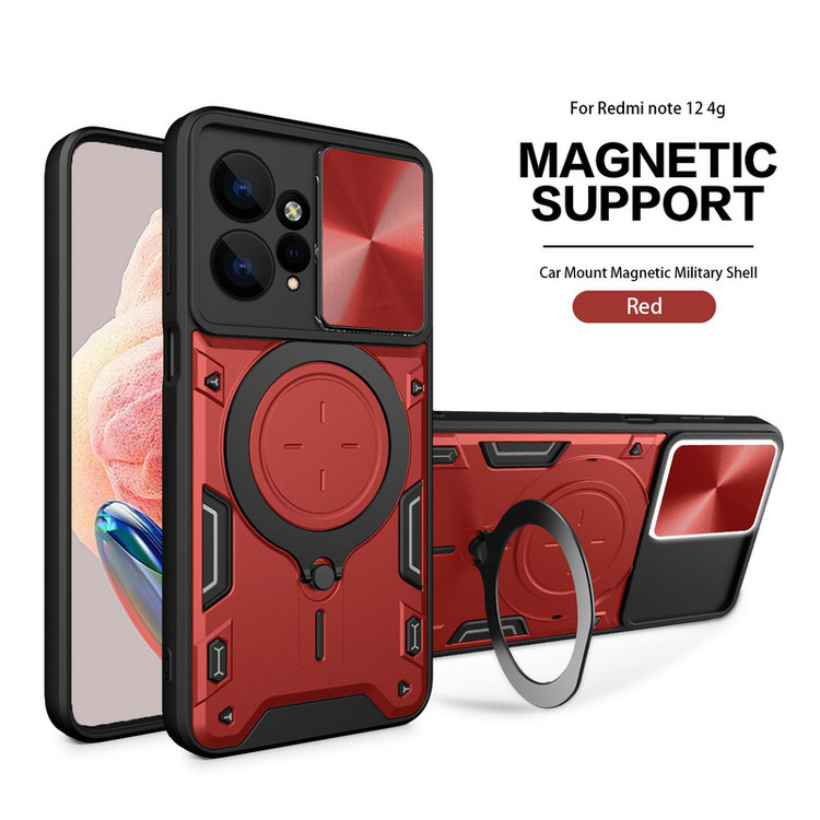 کاور اسپارتان مدل Magner Ring مناسب برای گوشی موبایل شیائومی Redmi Note 12 4G
