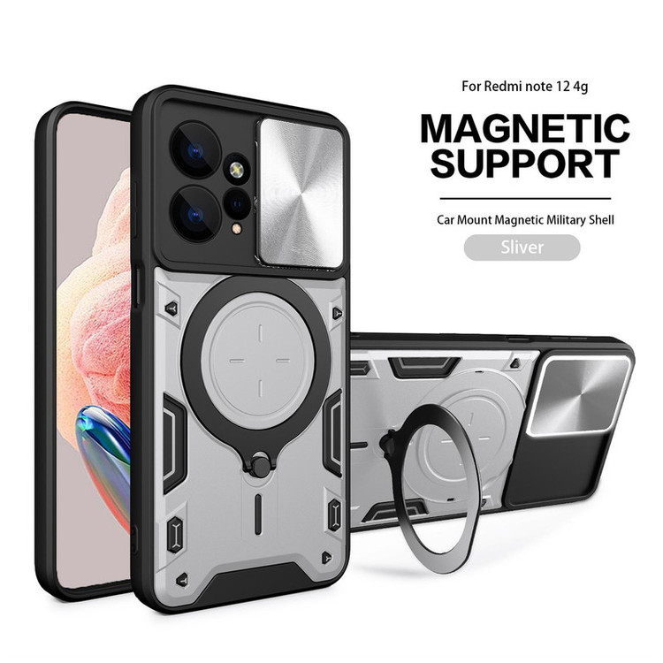 کاور اسپارتان مدل Magner Ring مناسب برای گوشی موبایل شیائومی Redmi Note 12 4G