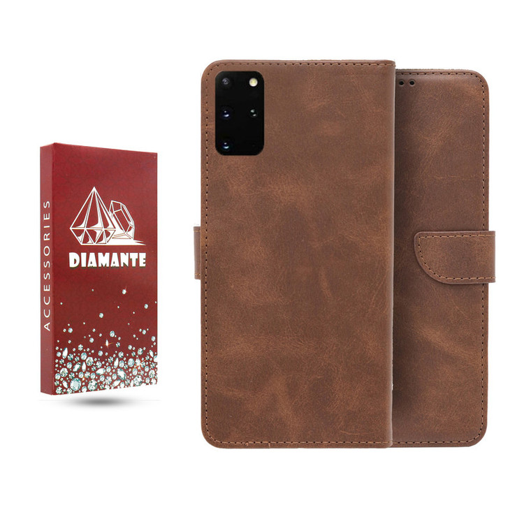 کیف کلاسوری دیامانته مدل چرم مناسب برای گوشی موبایل سامسونگ Galaxy S20 Plus