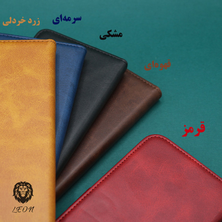 کیف کلاسوری لئون مدل Bers Oro مناسب برای گوشی موبایل شیائومی Redmi Note 13 Pro Plus