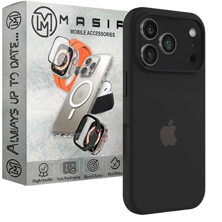 کاور مسیر مدل Silicone Case مناسب برای گوشی موبایل اپل iPhone 17 Pro Max