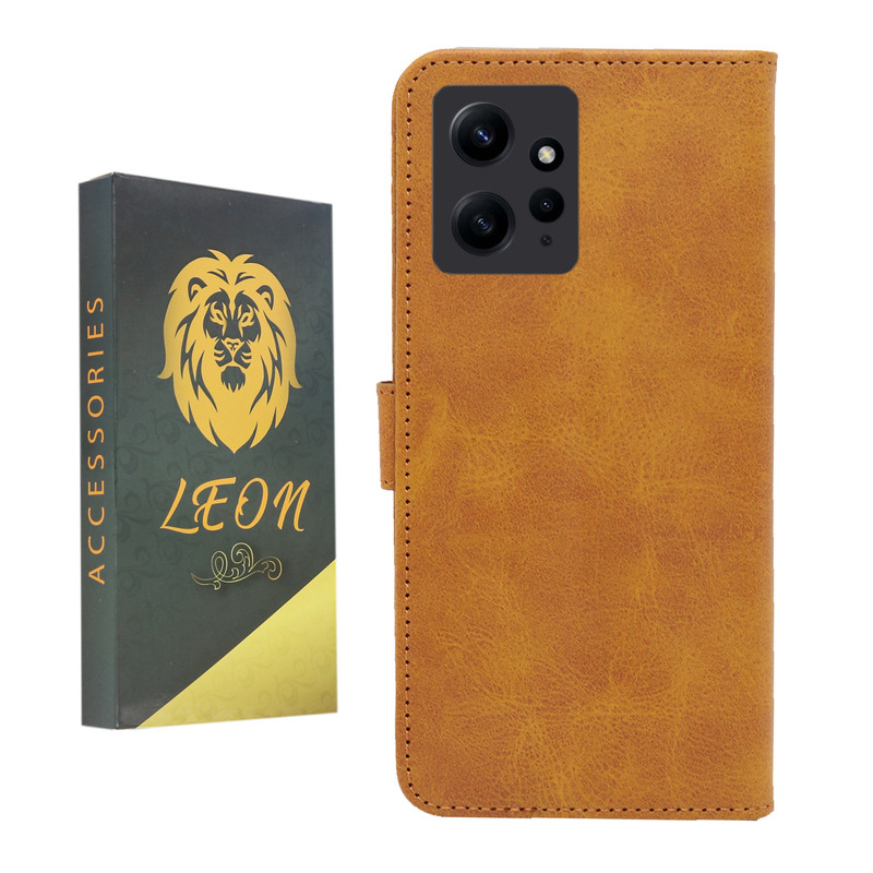 کیف کلاسوری لئون مدل Bersa مناسب برای گوشی موبایل شیائومی Redmi Note 12 4G