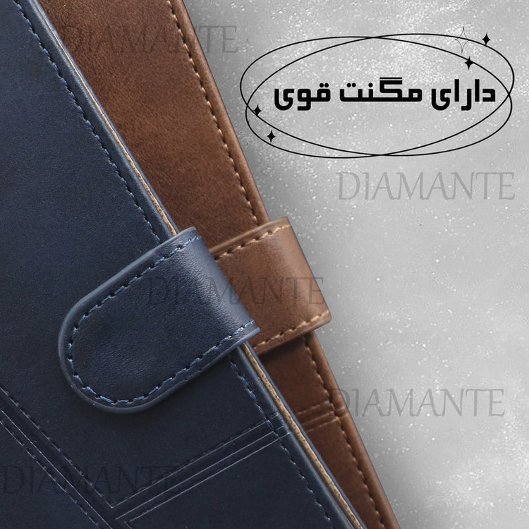 کیف کلاسوری دیامانته مدل تانگو مناسب برای گوشی موبایل اپل iPhone 13