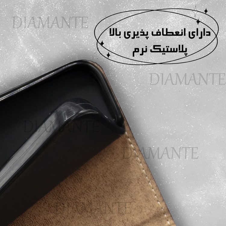 کیف کلاسوری دیامانته مدل تانگو مناسب برای گوشی موبایل اپل iPhone 13