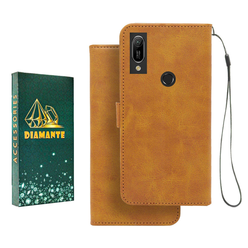 کیف کلاسوری دیامانته مدل Mortand Gn مناسب برای گوشی موبایل هوآوی Y6 2019 / Y6 Prime 2019