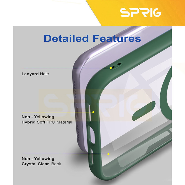 کاور اسپریگ مدل Border Magsafe مناسب برای گوشی موبایل سامسونگ Galaxy S25 Ultra