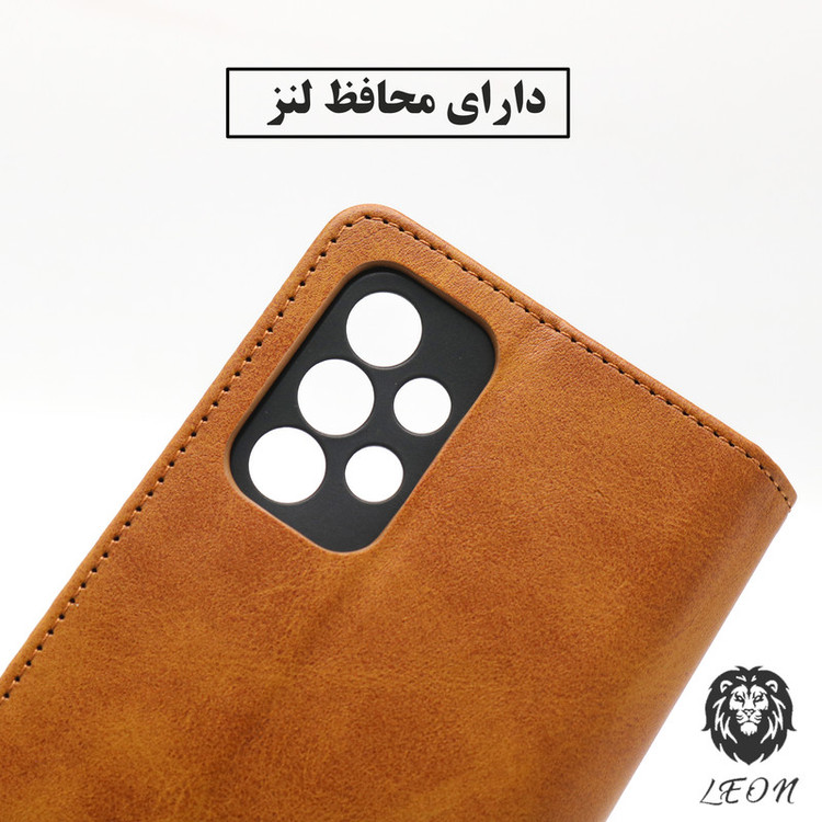 کیف کلاسوری لئون مدل Kelasor مناسب برای گوشی موبایل سامسونگ Galaxy A33 4G / 5G