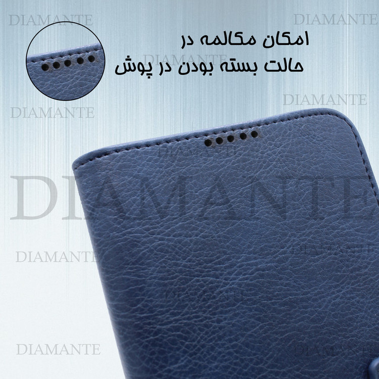 کیف کلاسوری دیامانته مدل Deri Rd مناسب برای گوشی موبایل سامسونگ Galaxy S25 FE