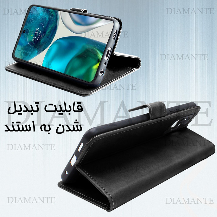 کیف کلاسوری دیامانته مدل Deri Rd مناسب برای گوشی موبایل سامسونگ Galaxy S25 FE