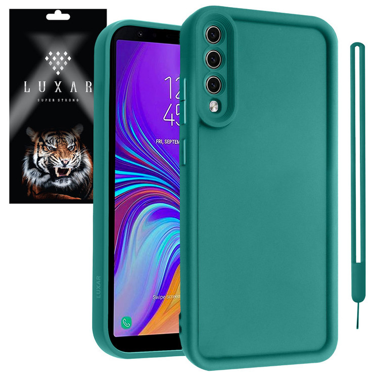 کاور لوکسار مدل A7 2018 -Puffer band طرح بند دار مناسب برای گوشی موبایل سامسونگ Galaxy A7 2018