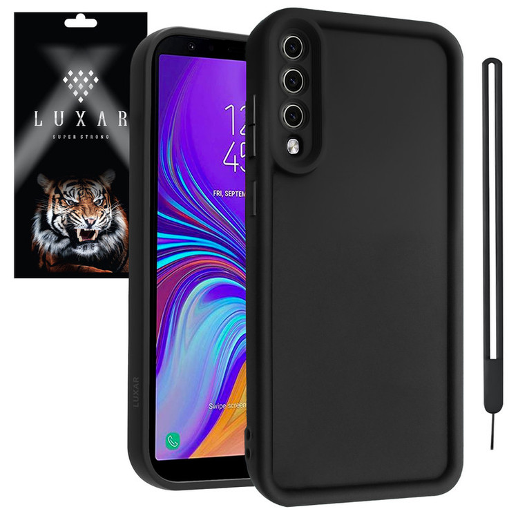 کاور لوکسار مدل A7 2018 -Puffer band طرح بند دار مناسب برای گوشی موبایل سامسونگ Galaxy A7 2018