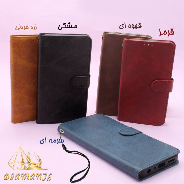 کیف کلاسوری دیامانته مدل Bandaviz Rd مناسب برای گوشی موبایل سامسونگ Galaxy A34 به همراه بند آویز