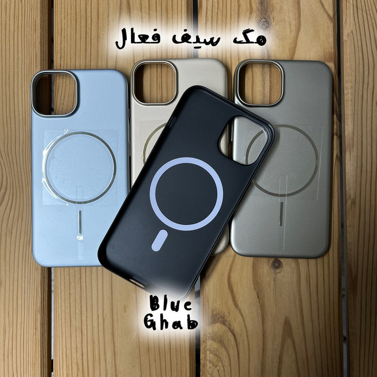 کاور بلو قاب مدل مگ سیف کد O30 مناسب برای گوشی موبایل اپل iPhone 13