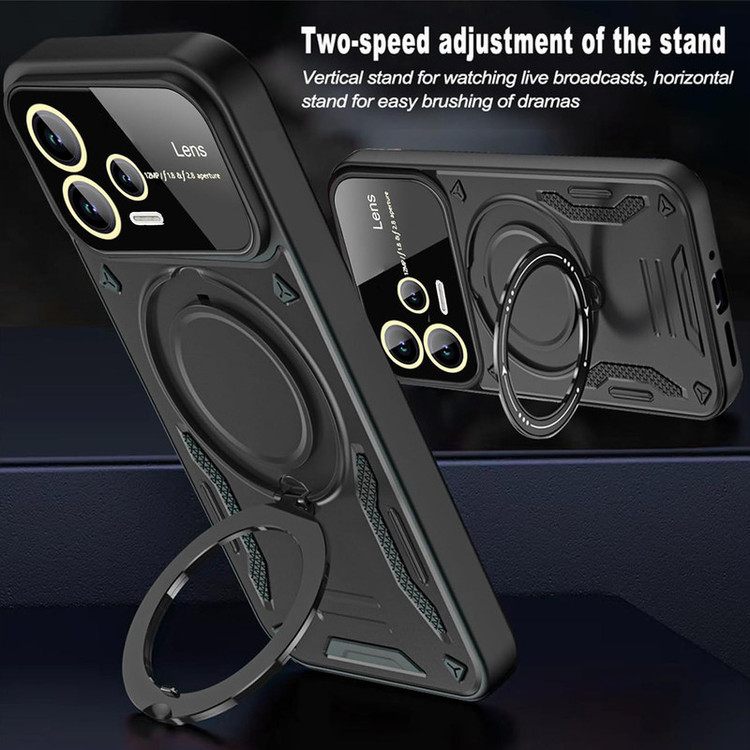 کاور اسپارتان مدل Hybrid Armor Strap مناسب برای گوشی موبایل شیائومی Redmi Note 12 PRO 5G به همراه بند