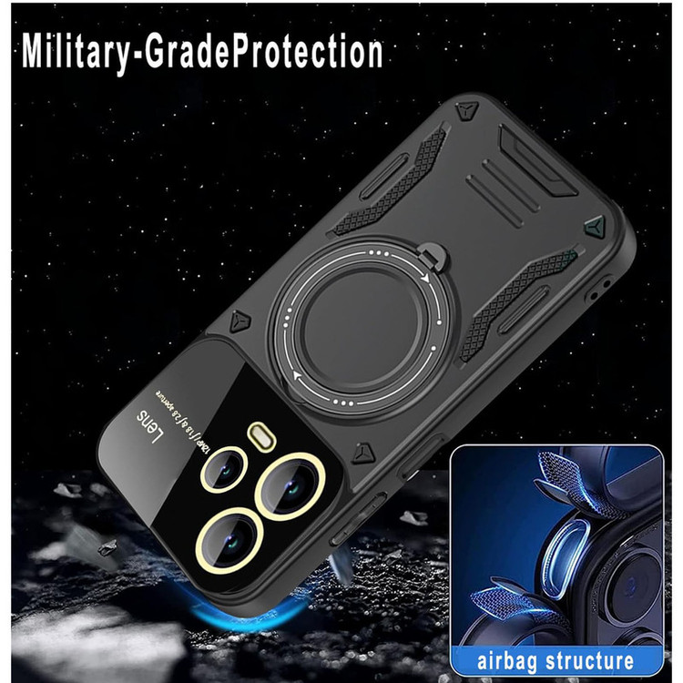 کاور اسپارتان مدل Hybrid Armor Strap مناسب برای گوشی موبایل شیائومی Redmi Note 12 PRO 5G به همراه بند