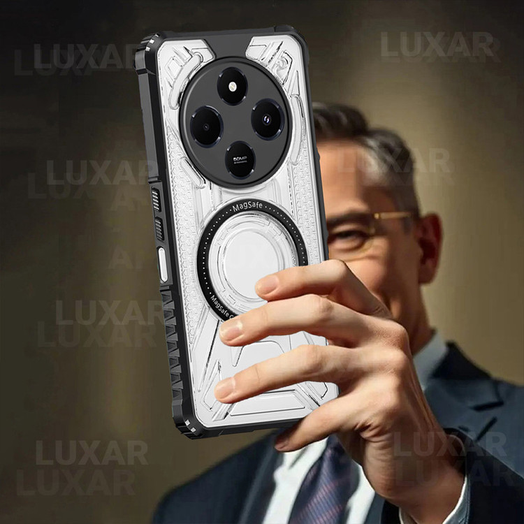 کاور لوکسار مدل 14c _Luxmag مناسب برای گوشی موبایل شیائومی Redmi 14C / Poco C75