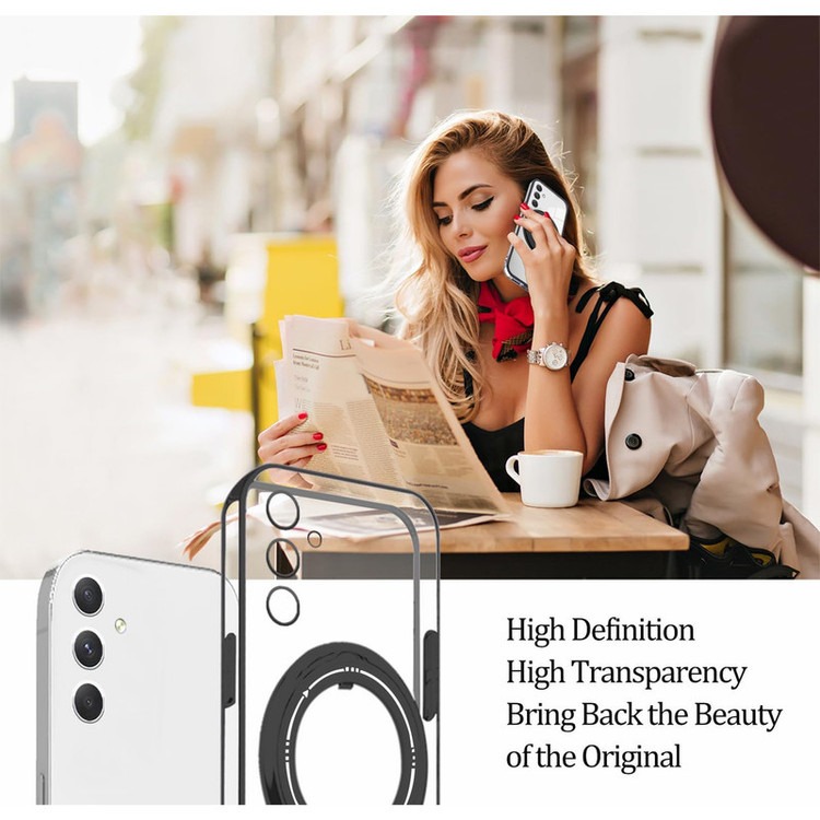 کاور اسپارتان مدل Ring Stand Strap مناسب برای گوشی موبایل سامسونگ Galaxy A36/ A56 به همراه بندآویز
