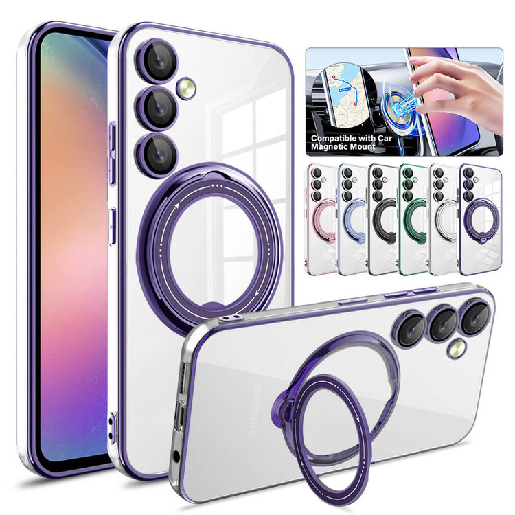 کاور اسپارتان مدل Ring Stand Strap مناسب برای گوشی موبایل سامسونگ Galaxy A36/ A56 به همراه بندآویز