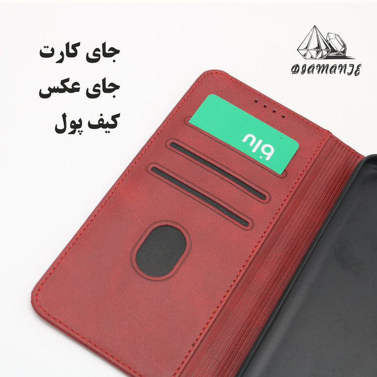 کیف کلاسوری دیامانته مدل Bersa Bk مناسب برای گوشی موبایل اپل iPhone 12 Mini