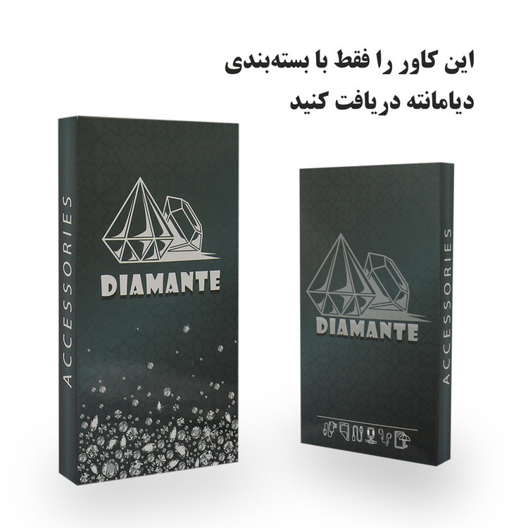کیف کلاسوری دیامانته مدل Bersa Bk مناسب برای گوشی موبایل اپل iPhone 12 Mini