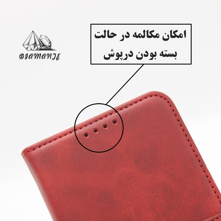 کیف کلاسوری دیامانته مدل Bersa Bk مناسب برای گوشی موبایل اپل iPhone 12 Mini