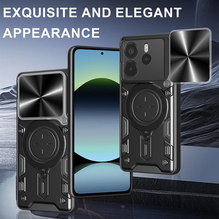کاور اسپارتان مدل Magnet Ring مناسب برای گوشی موبایل شیائومی Redmi Note 14 4G