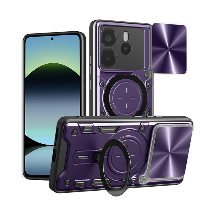 کاور اسپارتان مدل Magnet Ring مناسب برای گوشی موبایل شیائومی Redmi Note 14 4G