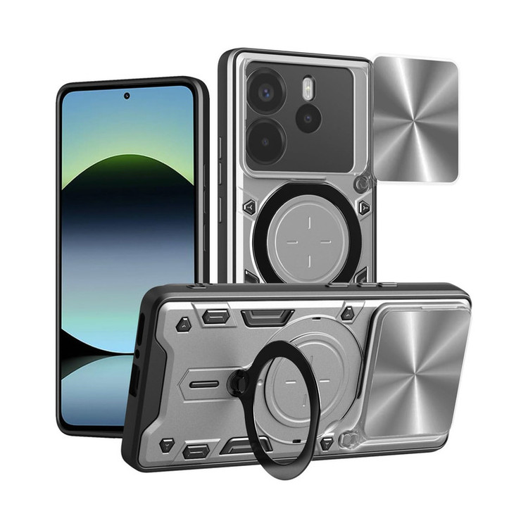 کاور اسپارتان مدل Magnet Ring مناسب برای گوشی موبایل شیائومی Redmi Note 14 4G