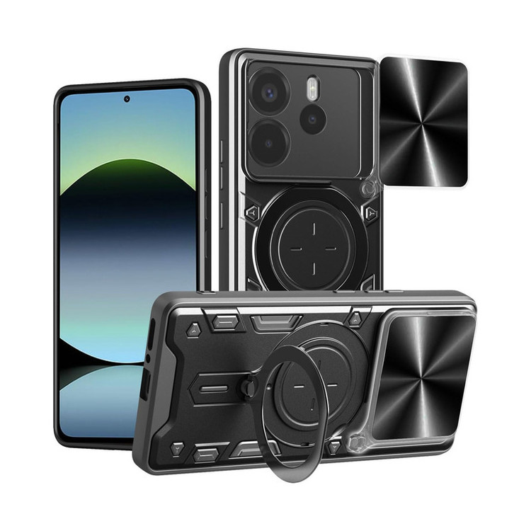کاور اسپارتان مدل Magnet Ring مناسب برای گوشی موبایل شیائومی Redmi Note 14 4G