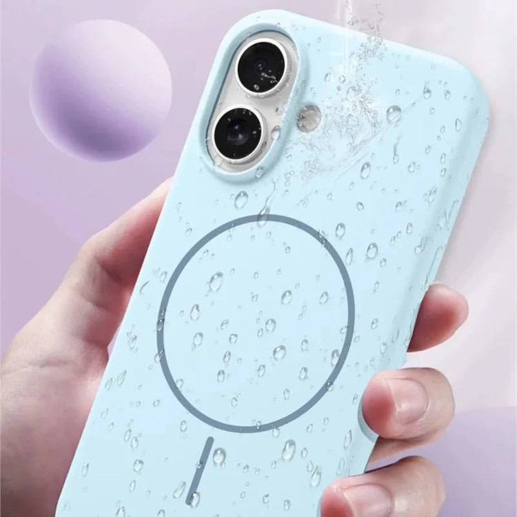 کاور قاب تام مدل سیلیکونی پاک کنی مگ سیف دار مناسب برای گوشی موبایل اپل iPhone 12 Pro Max