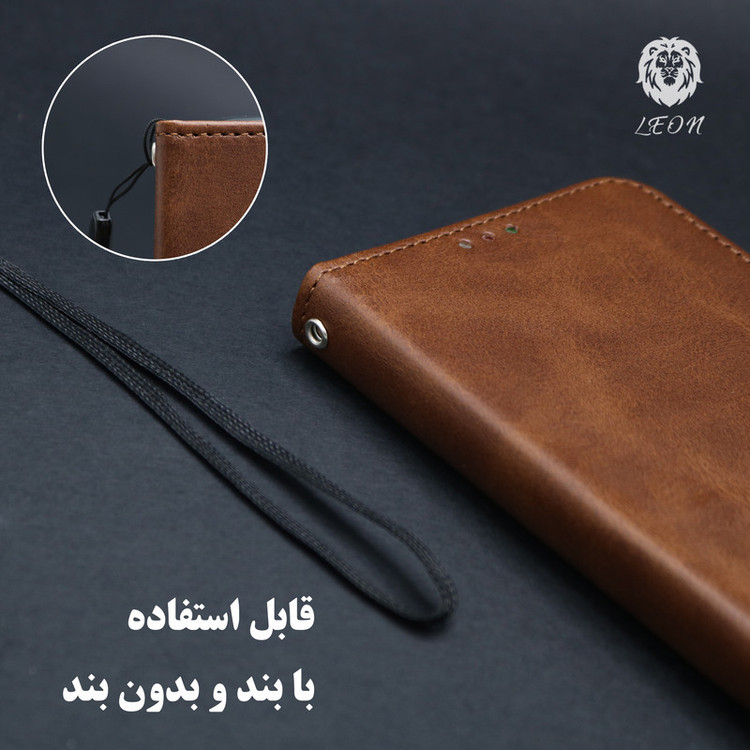 کیف کلاسوری لئون مدل Band Oro مناسب برای گوشی موبایل سامسونگ Galaxy A06