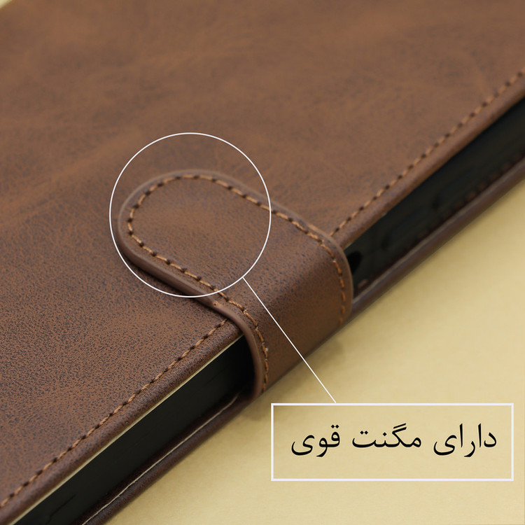 کیف کلاسوری دیامانته مدل Mortand Ros مناسب برای گوشی موبایل هواوی P30 Lite به همراه بندآویز