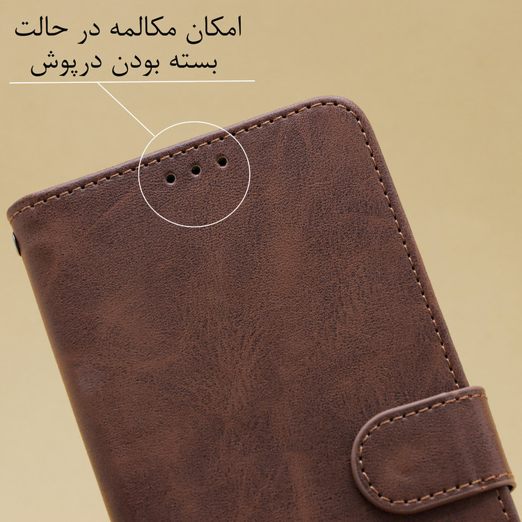 کیف کلاسوری دیامانته مدل Mortand Ros مناسب برای گوشی موبایل هواوی P30 Lite به همراه بندآویز