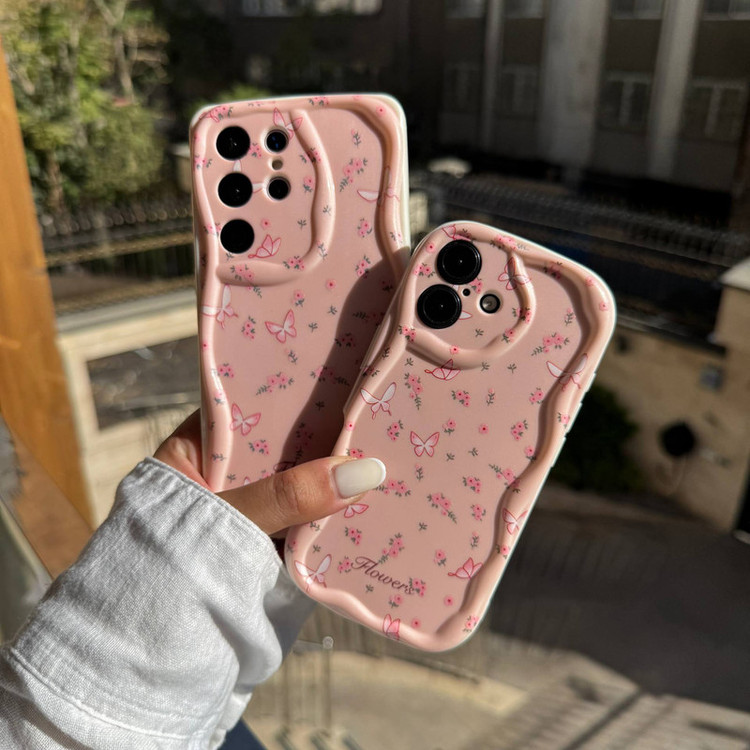 کاور قاب یاران مدل گل مناسب برای گوشی موبایل اپل iPhone 12 /12 Pro