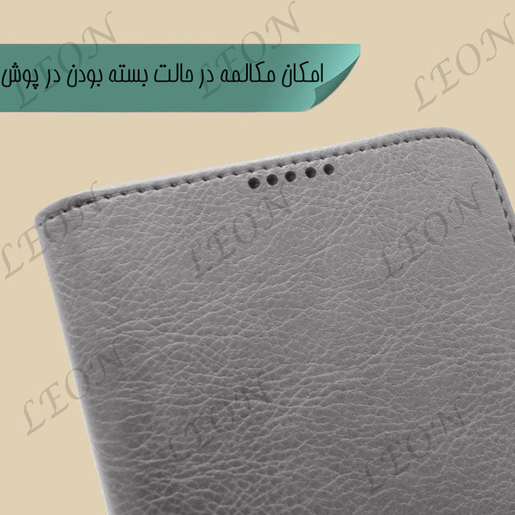 کیف کلاسوری لئون مدل Deri مناسب برای گوشی موبایل داریا Bond 2 Lite