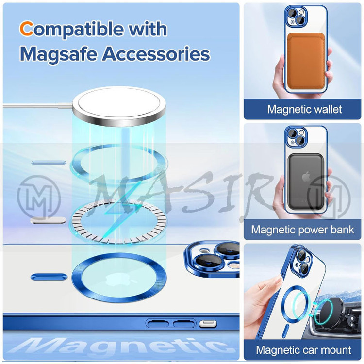 کاور مسیر مدل Lux Magsafe Lens Protector مناسب برای گوشی موبایل اپل Iphone 13