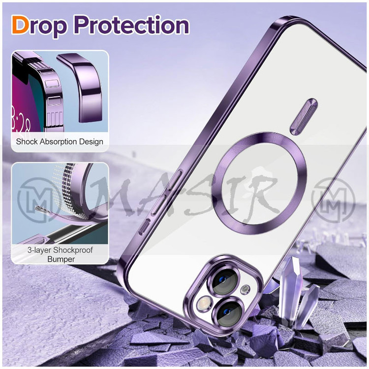 کاور مسیر مدل Lux Magsafe Lens Protector مناسب برای گوشی موبایل اپل Iphone 13