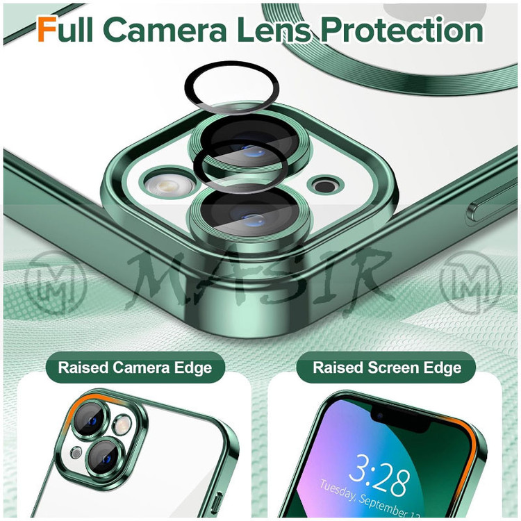 کاور مسیر مدل Lux Magsafe Lens Protector مناسب برای گوشی موبایل اپل Iphone 13