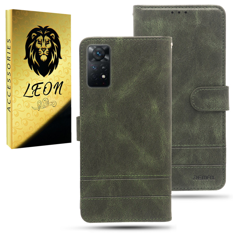 کیف کلاسوری لئون مدل Yo مناسب برای گوشی موبایل شیائومی Redmi Note 11 Pro 4G / 5G