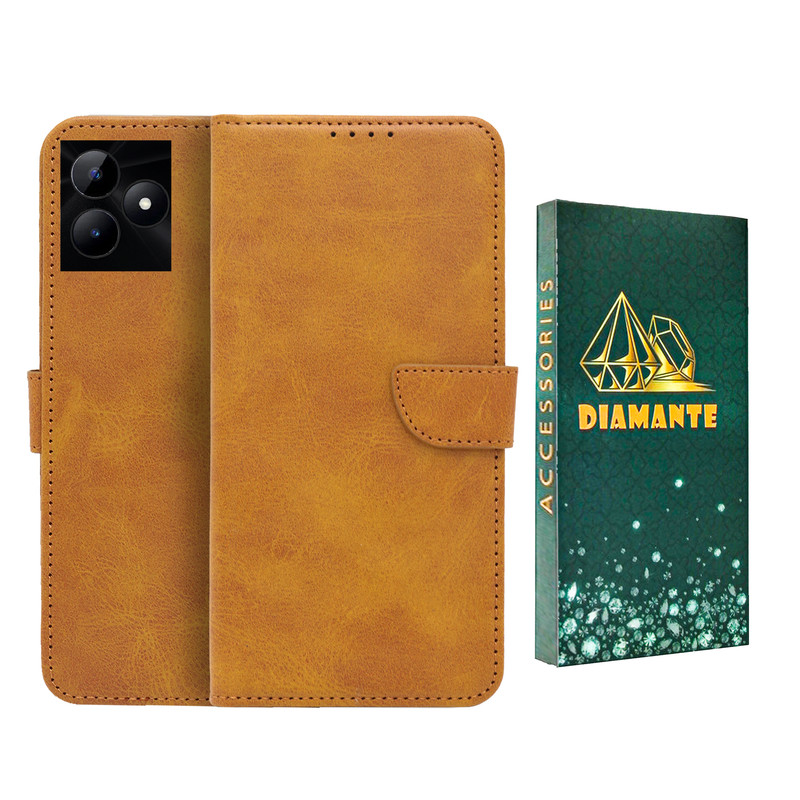 کیف کلاسوری دیامانته مدل Bers Gn مناسب برای گوشی موبایل ریلمی Note 50