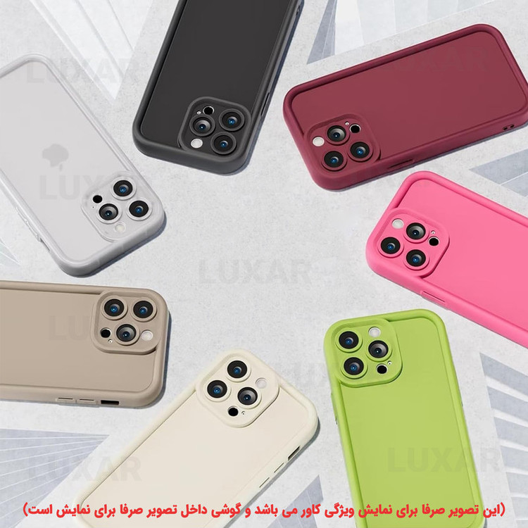 کاور لوکسار مدل s25ultra -Puffer band مناسب برای گوشی موبایل سامسونگ Galaxy S25 Ultra به همراه بند آویز