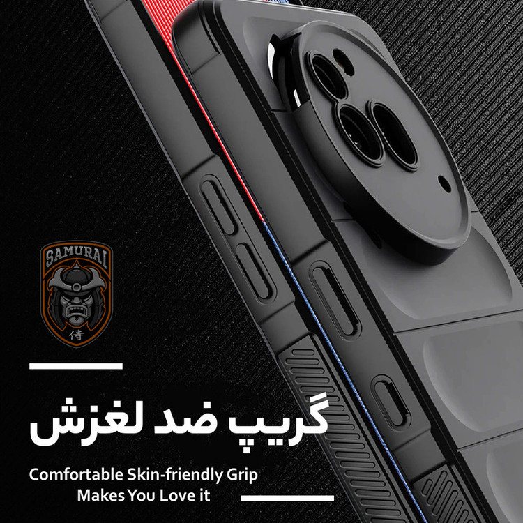 کاور سامورایی مدل Uflax مناسب برای گوشی موبایل ناتینگ Phone 3a Pro