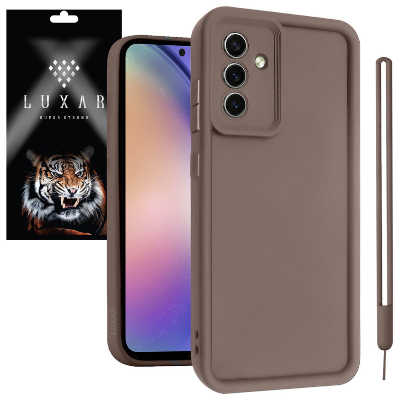 کاور لوکسار مدل A54 -Puffer band طرح بند دار مناسب برای گوشی موبایل سامسونگ Galaxy A54 / A54 5G