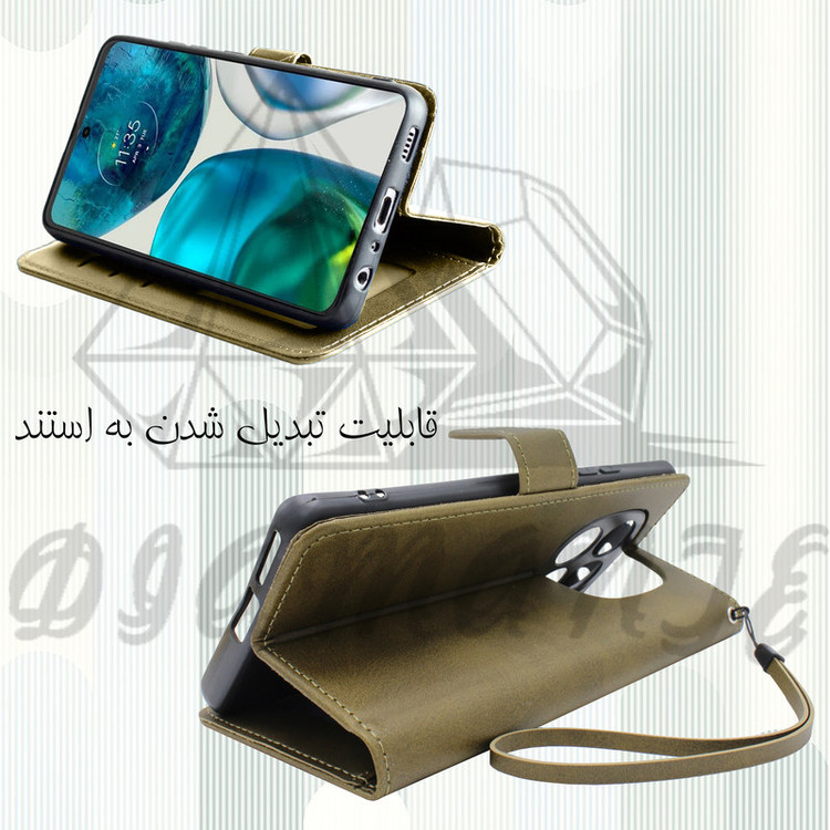 کیف کلاسوری دیامانته مدل Mokety Rd مناسب برای گوشی موبایل شیائومی Poco X3 GT به همراه بندآویز