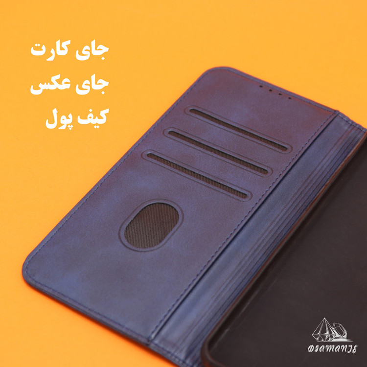 کیف کلاسوری دیامانته مدل Spork Bk مناسب برای گوشی موبایل شیائومی Redmi A3