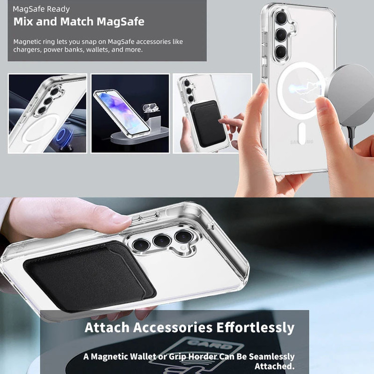 کاور آکادا مدل Magclear مناسب برای گوشی موبایل سامسونگ Galaxy S21 FE