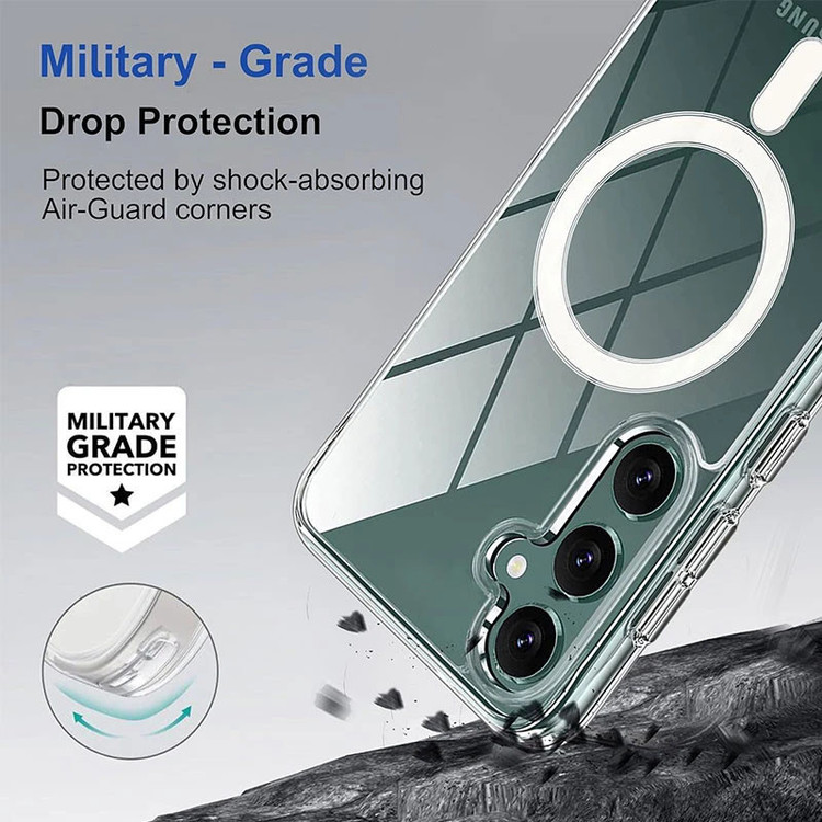 کاور آکادا مدل Magclear مناسب برای گوشی موبایل سامسونگ Galaxy S21 FE