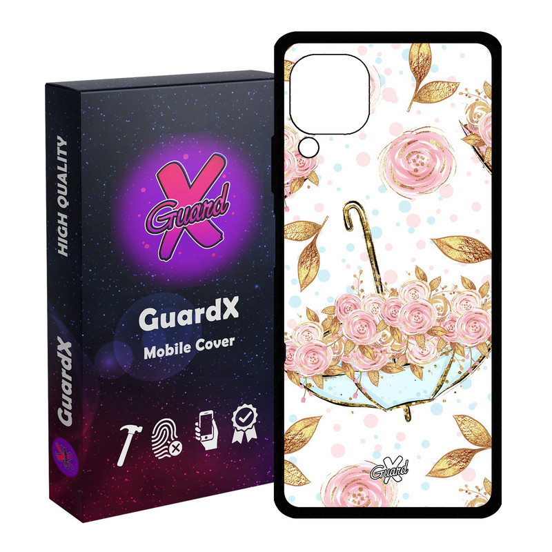 کاور گارد ایکس طرح Flower مدل Glass10107 مناسب برای گوشی موبایل هوآوی Nova 7i / Nova 6 SE / P40 Lite
