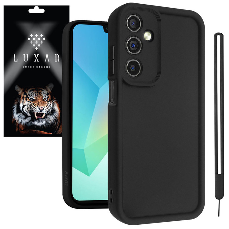 کاور لوکسار مدل a16 -Puffer مناسب برای گوشی موبایل سامسونگ Galaxy A16 4G / 5G به همراه بند آویز