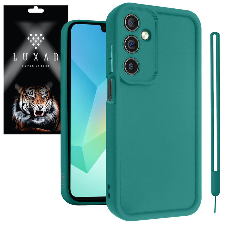کاور لوکسار مدل a16 -Puffer مناسب برای گوشی موبایل سامسونگ Galaxy A16 4G / 5G به همراه بند آویز